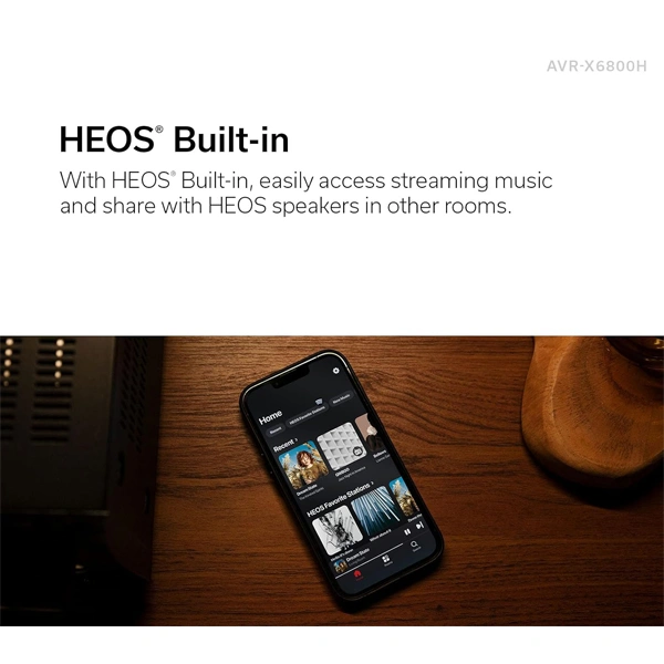 Denon AVR-X6800H 11.4 Channel AV Receiver