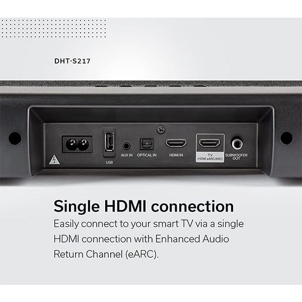 Denon DHT-S217 Sleek Dolby Atmos Soundbar