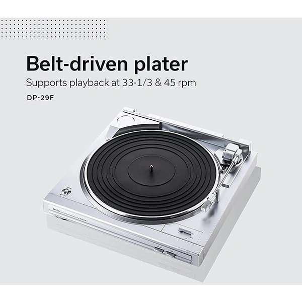 Denon DP-29F Automatic Analog Turntable