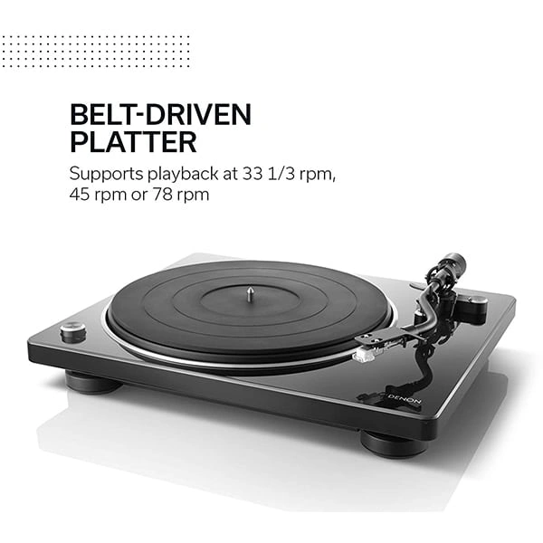 Denon DP-400F Semi Automatic Turntable