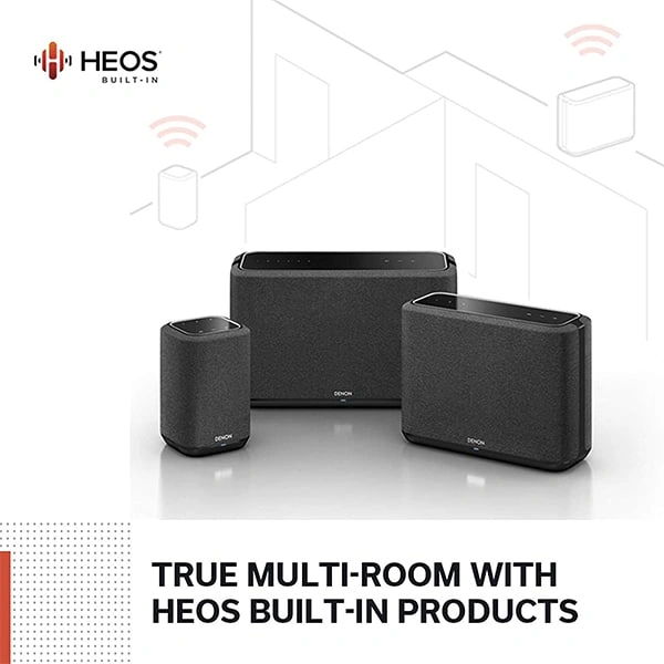 Denon Home 350 Wireless Speaker - White - White