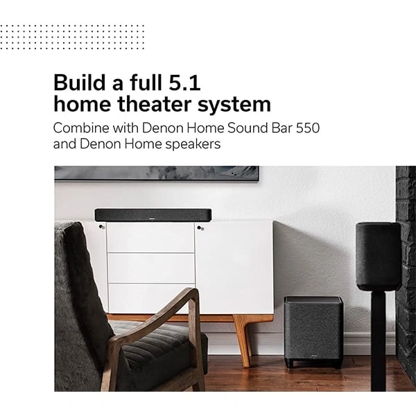 Denon Home Subwoofer with HEOS Built-in