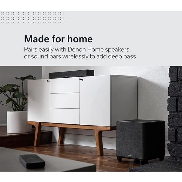 Denon Home Subwoofer with HEOS Built-in