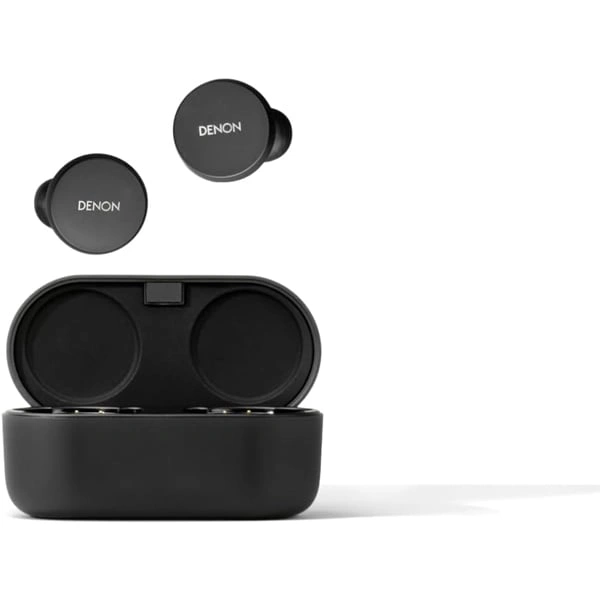 Denon PerL True Wireless Earbuds - Black - Black