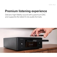 Denon RCD-N12 Bluetooth CD Player With Integrated AM/FM Radio Tuner