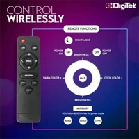 Digitek 19 inch big LED Ring Light with Remote