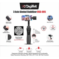 Digitek 3-Axis Handheld Gimbal Stabilizer for Smartphones & Gopro with Face