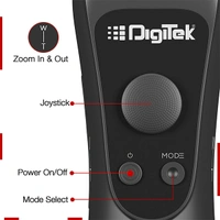 Digitek 3-Axis Handheld Gimbal Stabilizer for Smartphones & Gopro with Face