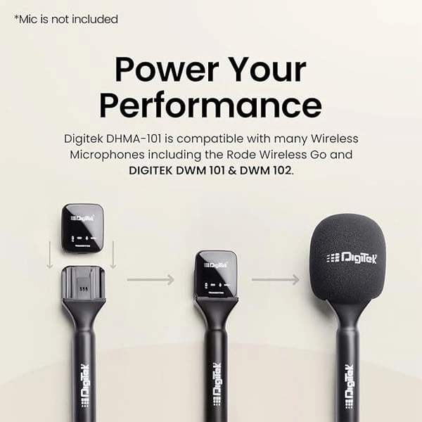 Digitek DHMA-101 Wireless Handheld Interview Adapter