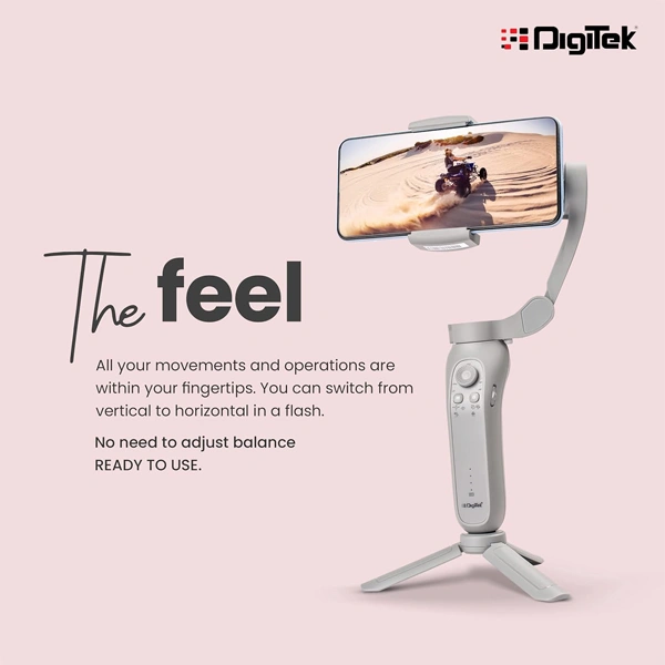 Digitek DSG-007F AI 3 Axis Smartphone Gimbal