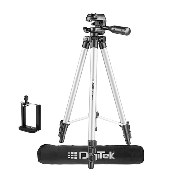 Digitek DIGITEK® (DTR 455 LT) (51 Inch) Tripod for Smartphones & Cameras with Mobile Holder