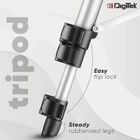 Digitek DIGITEK® (DTR 455 LT) (51 Inch) Tripod for Smartphones & Cameras with Mobile Holder