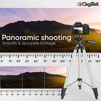 Digitek DIGITEK® (DTR 455 LT) (51 Inch) Tripod for Smartphones & Cameras with Mobile Holder