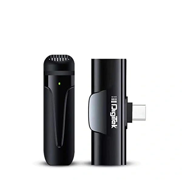 Digitek DWM-001 Wireless Microphone & Receiver with Type C