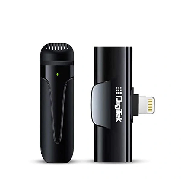 Digitek DWM-002 Wireless Microphone & Receiver with iPhone