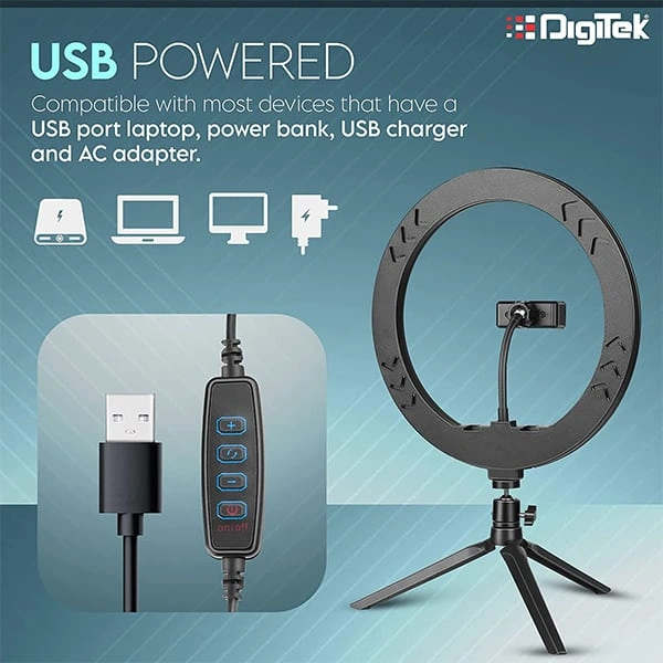 Digitek Professional (DRL 14C) 14inch LED Ring Light