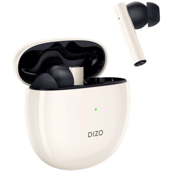 DIZO by realme TechLife GoPods with ANC - Creme White - Creme White