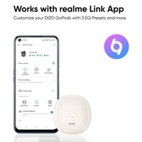 DIZO by realme TechLife GoPods with ANC - Creme White - Creme White