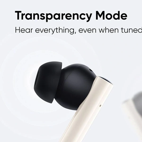 DIZO by realme TechLife GoPods with ANC - Creme White - Creme White