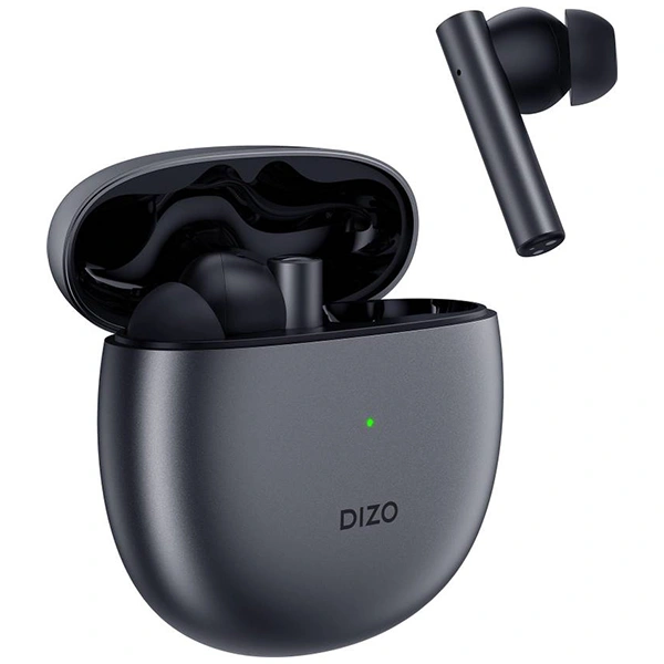 DIZO by realme TechLife GoPods with ANC - Smoky Grey - Smoky Grey