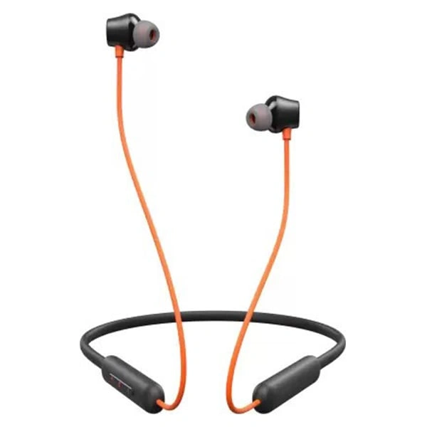DIZO Dizo By Realme TechLife Wireless Bluetooth Headset - Orange - Orange