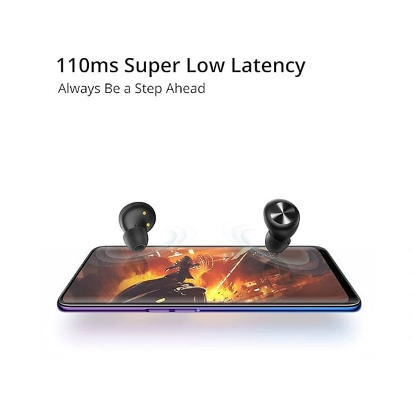 DIZO GoPods D ENC Wireless Earbuds - White - White