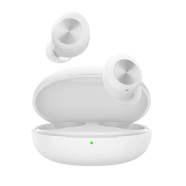 DIZO GoPods D ENC Wireless Earbuds - White - White