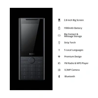 DIZO Star 500 Feature Phone - Silver - Silver