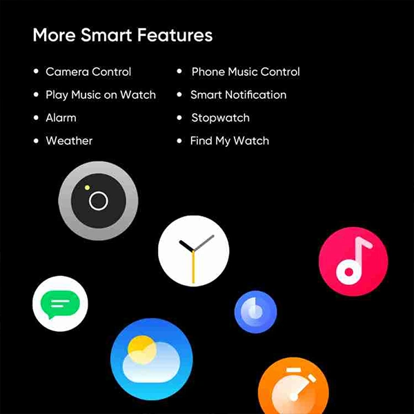 DIZO Watch D Ultra 1.78 AMOLED Smart Watch With Calling - Black - Black