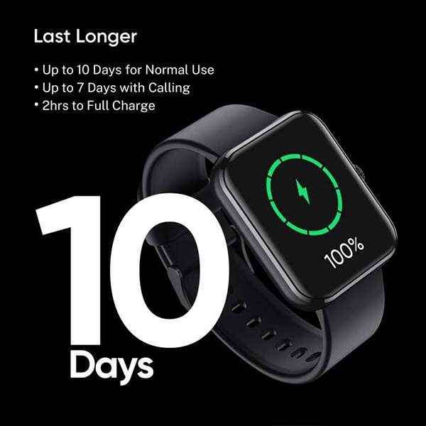 DIZO Watch D Ultra 1.78 AMOLED Smart Watch With Calling - Black - Black