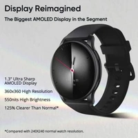 DIZO Watch R Amoled Display Smart Watch - Black - Black