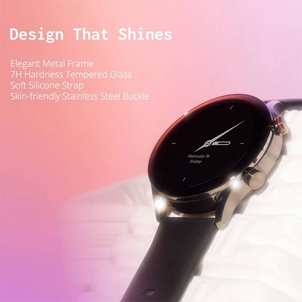 DIZO Watch R Talk Amoled Display with Calling - Black - Black