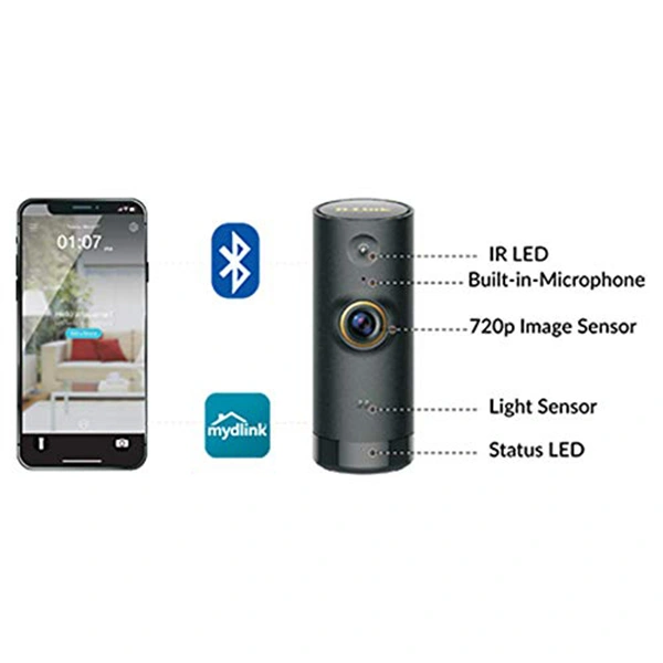 D-Link DCS-P6000LH Mini HD Wi-Fi Camera With Alexa