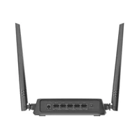 D-Link N300 DIR-615 300 MBPS Single Band Wireless Router - Black