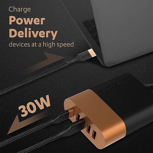 Duracell 60W Fast Desktop Charger Adapter