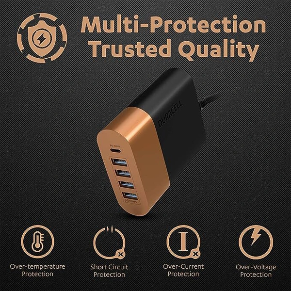 Duracell 60W Fast Desktop Charger Adapter