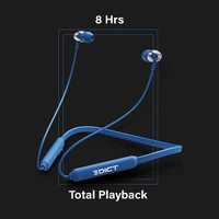 Edict EDICT by Boat DynaBeats EWE02 in-Ear Wireless Neckband - Ivory Gold, Twinkling Grey