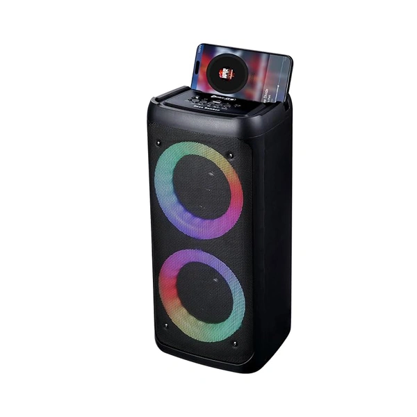 Enter Go Bass Bomber 5W Multi-Media Portable Bluetooth Party Speaker With Wired Mic