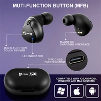 Enter Go Bass Buds Dope True Bluetooth Earbuds