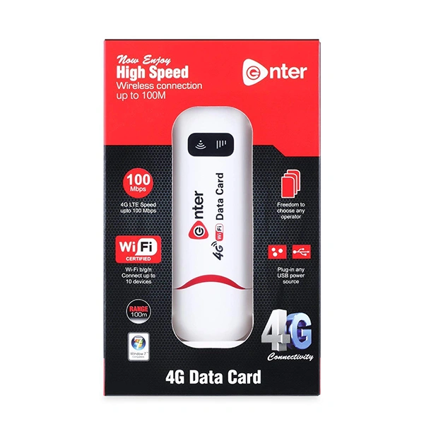 Enter Go Enter USB Modem Tri Band 150Mbps 4G LTE Dongle