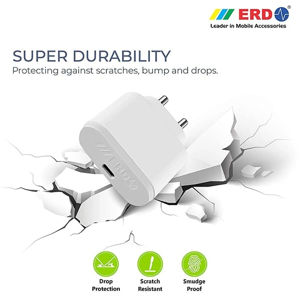ERD TC-49 18W Mobile Phone Wall Charger 3 Amp Charger Adapter