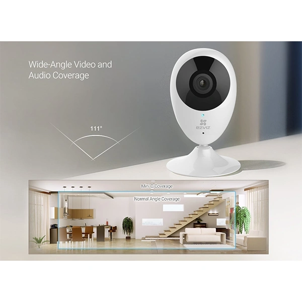 EZVIZ Mini O 720p HD Wi-Fi Home Video Monitoring Security Camera