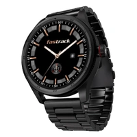 Fastrack Magnus Fx1 Premium Metal Smartwatch - Silver - Silver