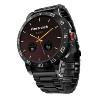 Fastrack Magnus Fx3 Premium Metal Smartwatch - Silver - Silver