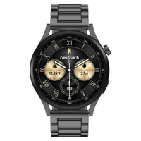 Fastrack Radiant FX4 Premium Metal Smartwatch - Silver Steel - Silver Steel