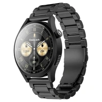 Fastrack Radiant FX4 Premium Metal Smartwatch - Black Steel - Black Steel