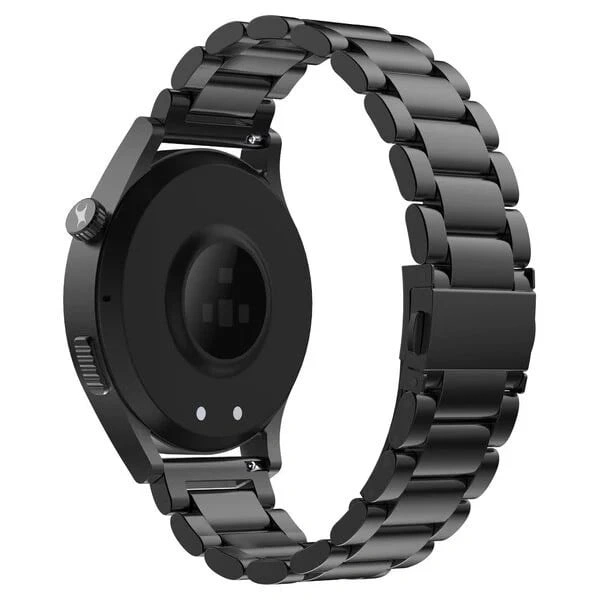 Fastrack Radiant FX4 Premium Metal Smartwatch - Black Steel - Black Steel