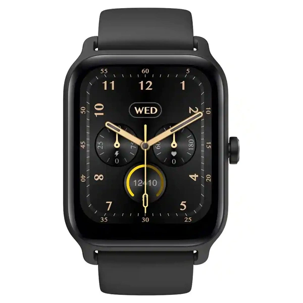 Fastrack Reflex Nitro 1.8” UltraVU Display Smart Watch - Invisible Black - Invisible Black