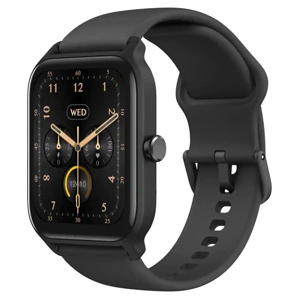 Fastrack Reflex Nitro 1.8” UltraVU Display Smart Watch - Invisible Black - Invisible Black