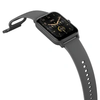 Fastrack Reflex Nitro 1.8” UltraVU Display Smart Watch - Invisible Black - Invisible Black